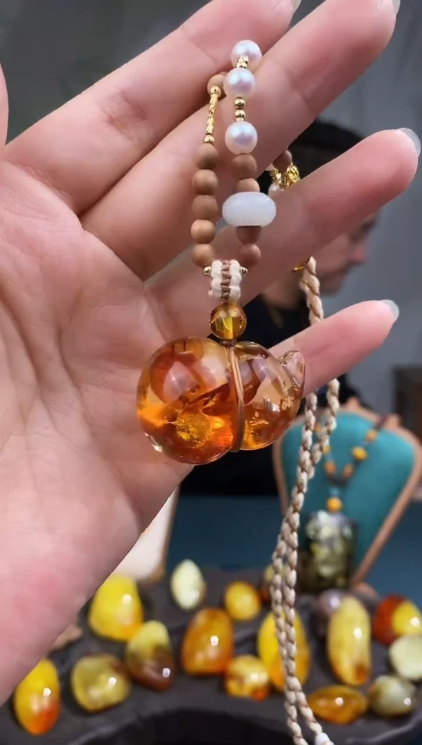 裸石琥珀未镶嵌基地发货 一物一证 顺丰包邮