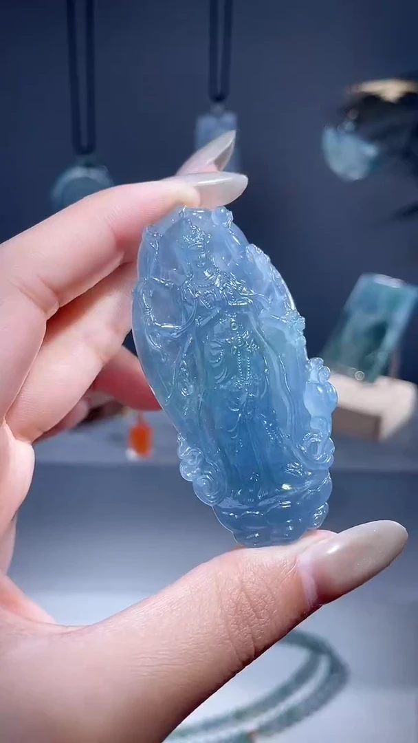 颈饰未镶嵌翡翠千手