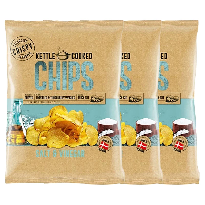 【10月14到期】丹麦进口恩美斯盐醋味薯片150g