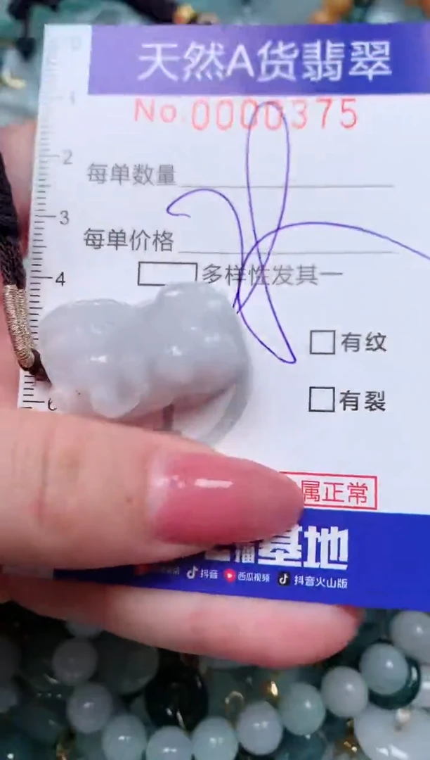 【闪购商品】翡翠颈饰未镶嵌00000375