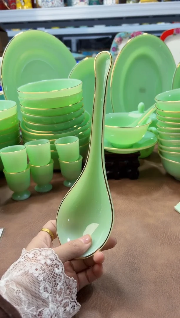 玉瓷汤勺1个景德镇陶瓷