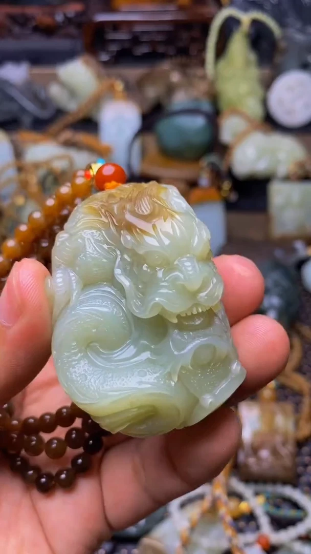 未镶嵌和田玉挂件1