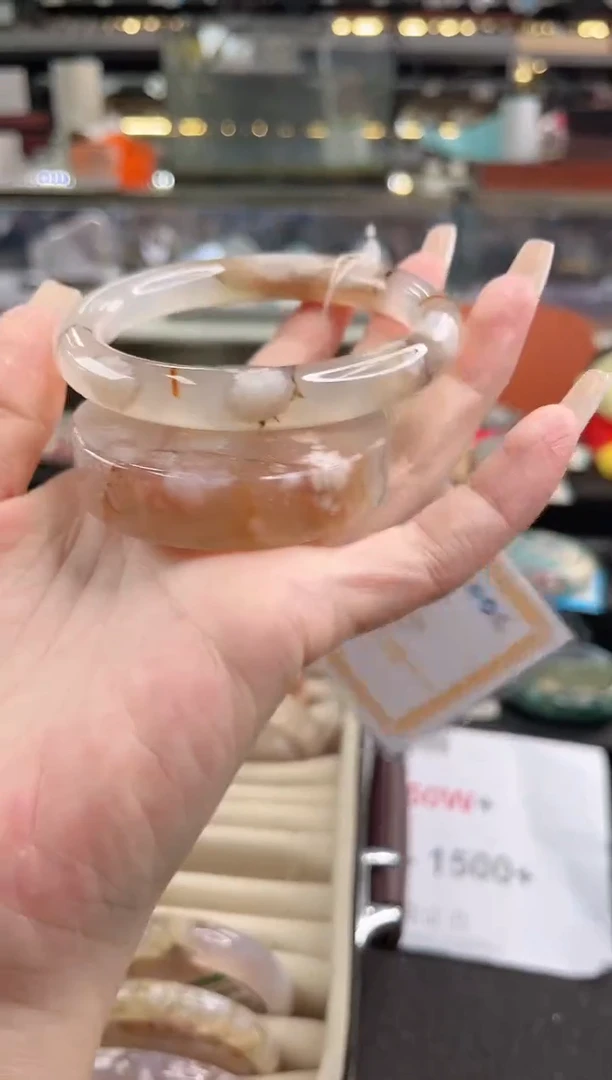 未镶嵌手镯石英质玉60圈口 （赠品镯心）342605
