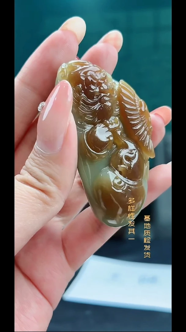 颈饰未镶嵌和田玉纯天然多样性发一