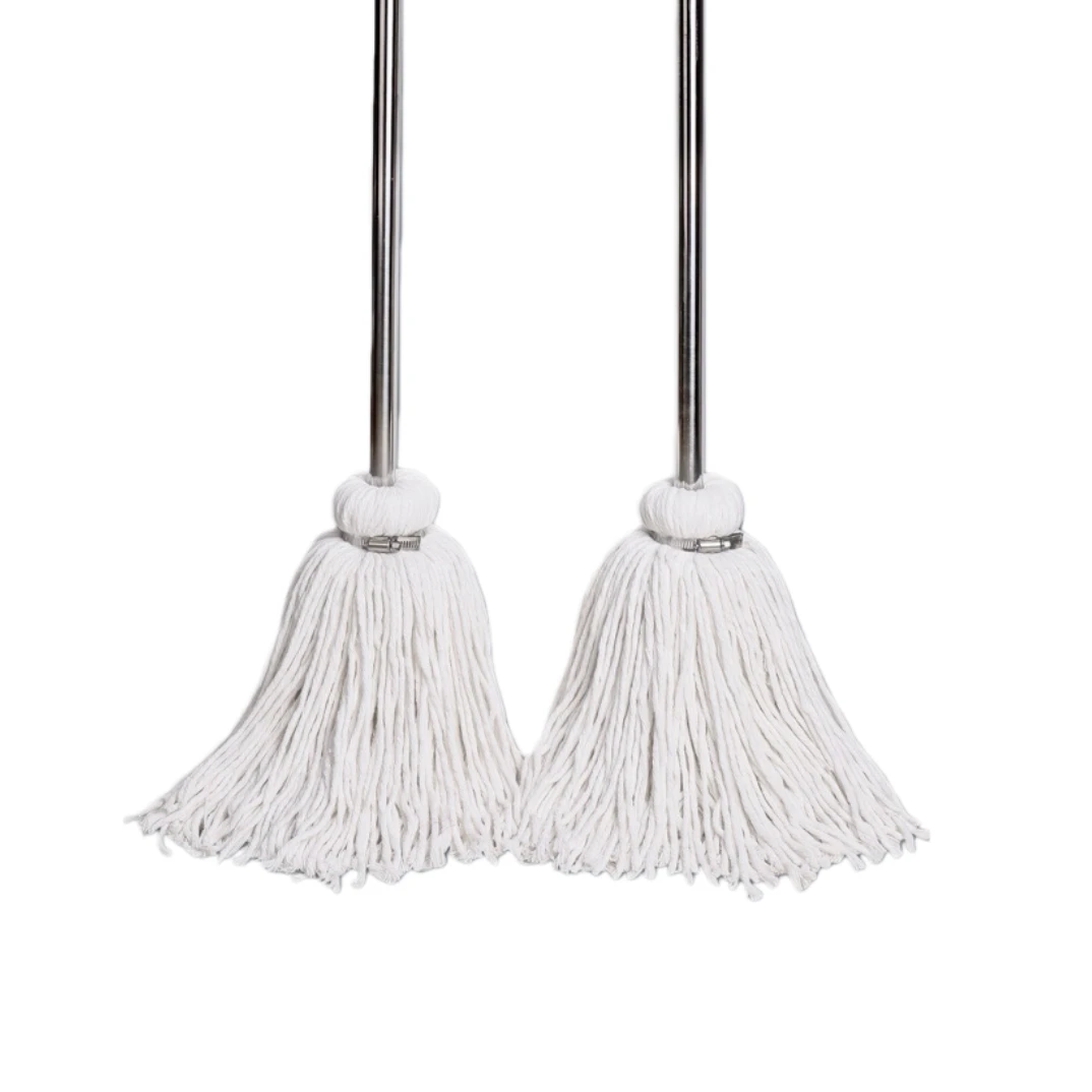 拖把普通老式家用大号棉布条纯棉线墩布地拖工厂酒店公司物业专用