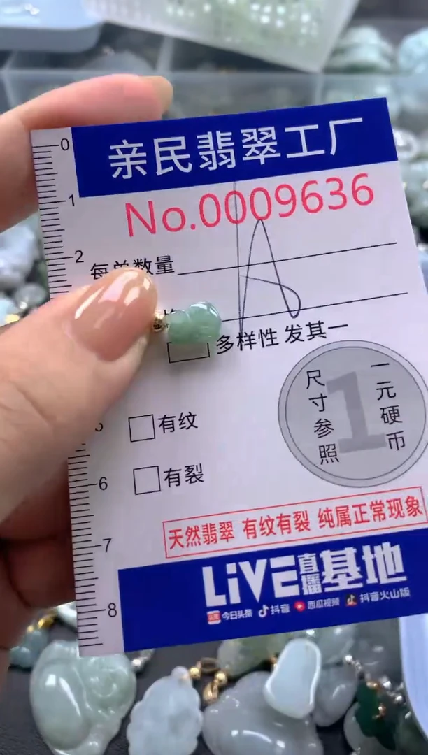 颈饰未镶嵌翡翠9636
