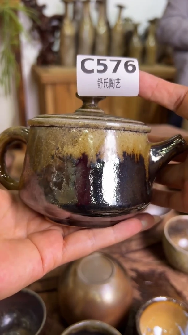 雪* 非遗纯手工陶瓷作品C576