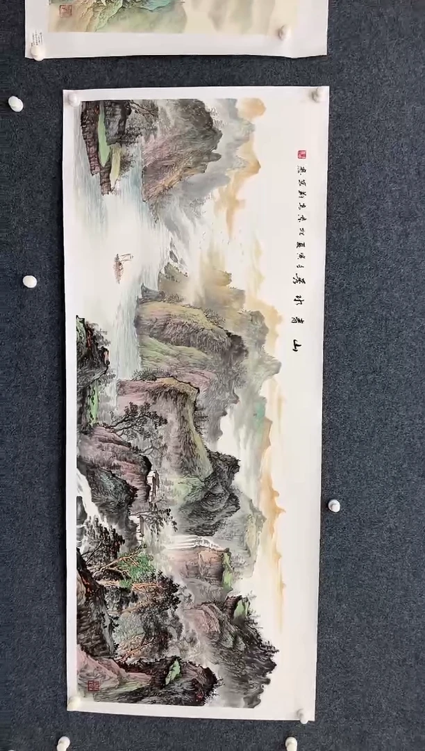 国画11.4-珍品-冯高翔-红书原作-小六尺山水-026