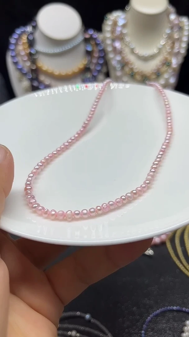 颈饰未镶嵌淡水珍珠多人