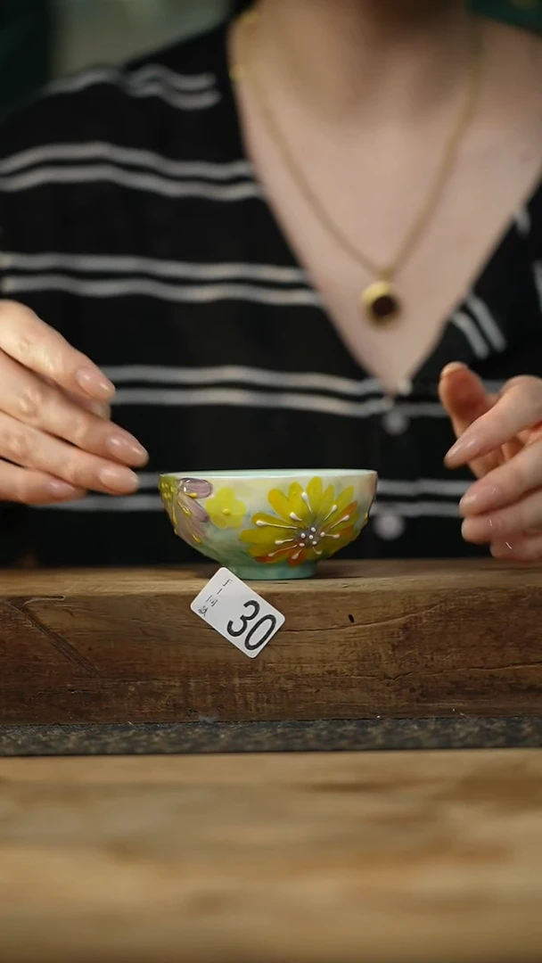 设计师手作款 手绘主人杯
