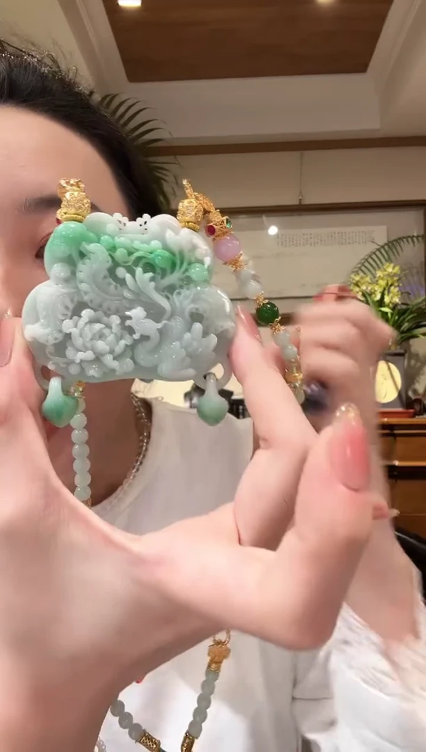 【闪购商品】翡翠颈饰未镶嵌国风