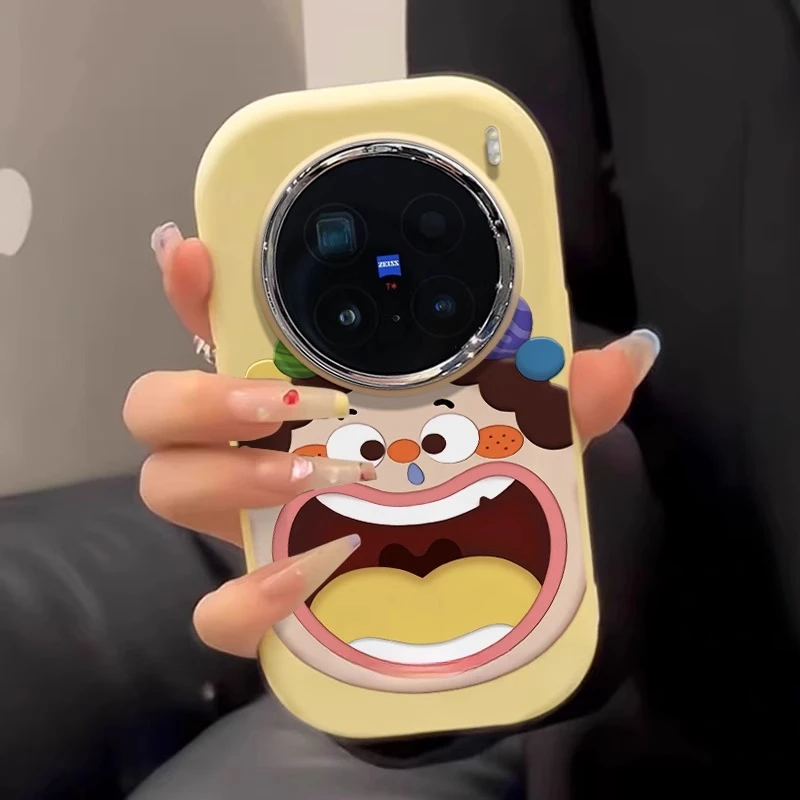 大笑适用vivox200ultra手机壳x200s防摔s20高级感y300i简约x80pro