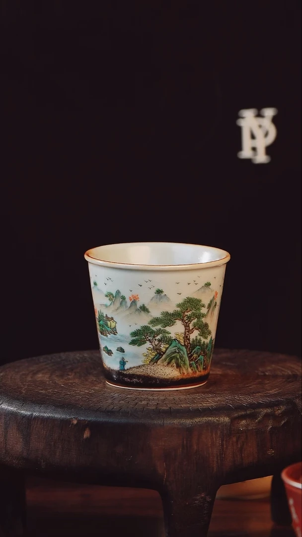 艺然堂手工手绘茶器