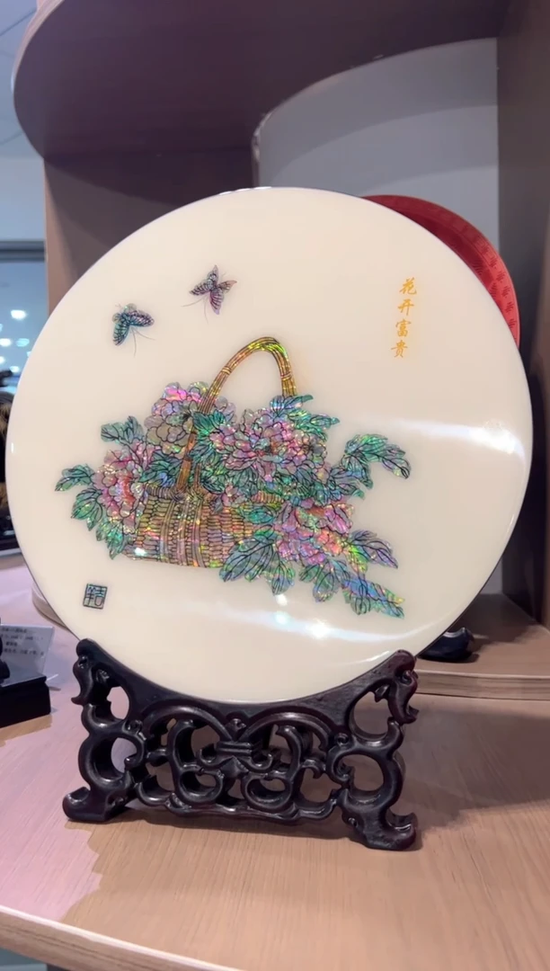 【闪购商品】螺钿台屏·弘贝雅螺钿漆器文化馆