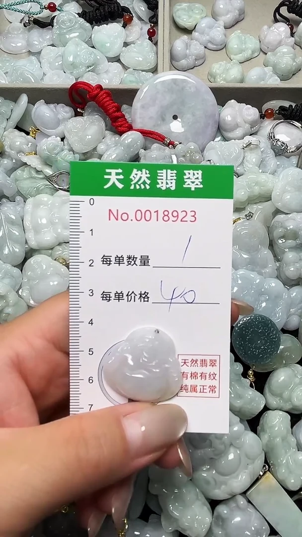 吊坠(不含链)未镶嵌翡翠8923