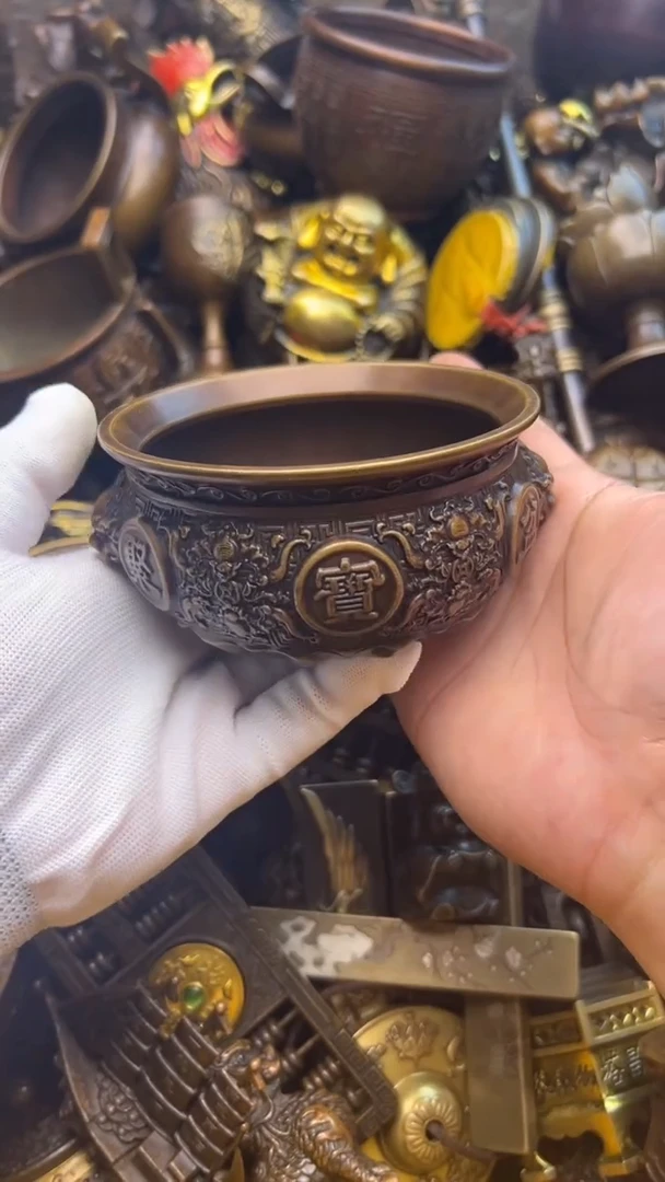 精美铜器，点击下单