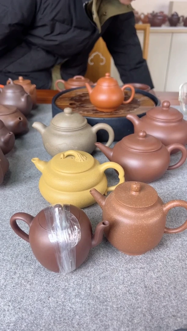 【闪购商品】紫砂茶壶宫灯加美人肩 半手工