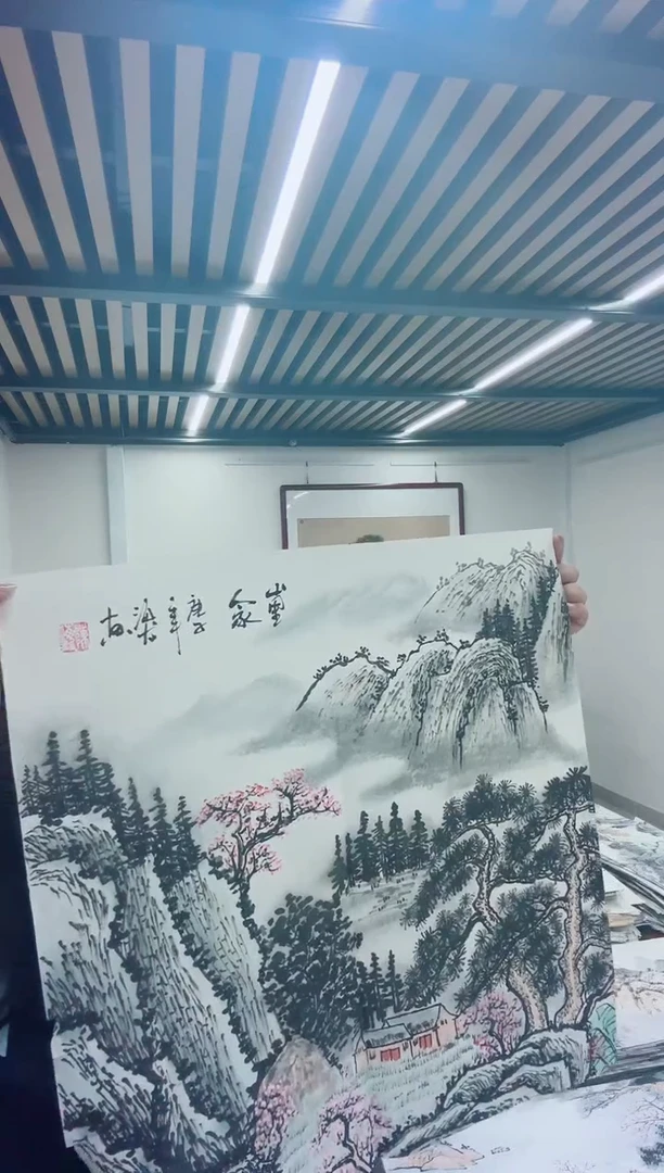 国画手写手绘国画作品