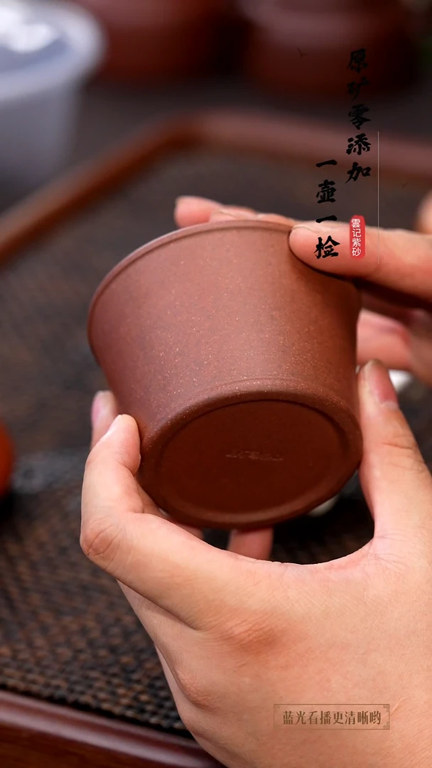 茶壶紫砂原矿零添加主人杯