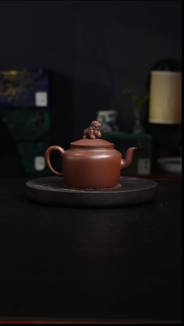 茶壶紫泥胤真堂 周辛成【狮球二式】