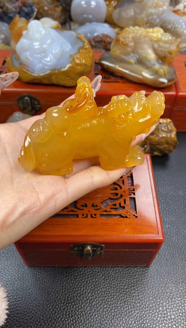 【闪购商品】玛瑙/玉髓手把未镶嵌1