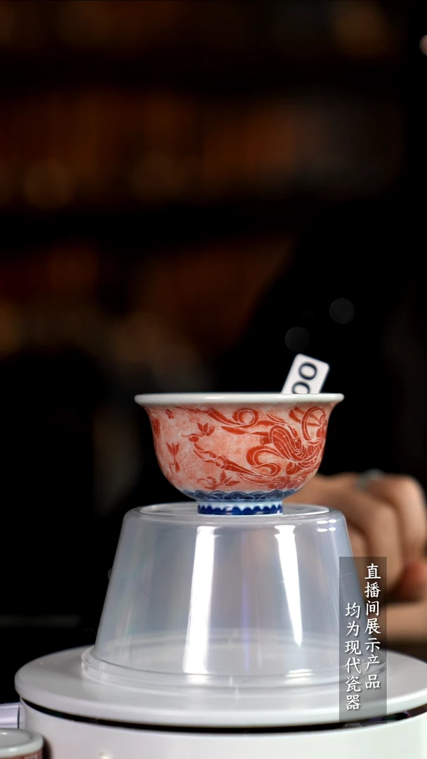 D100诚意十足的直播间 茶具