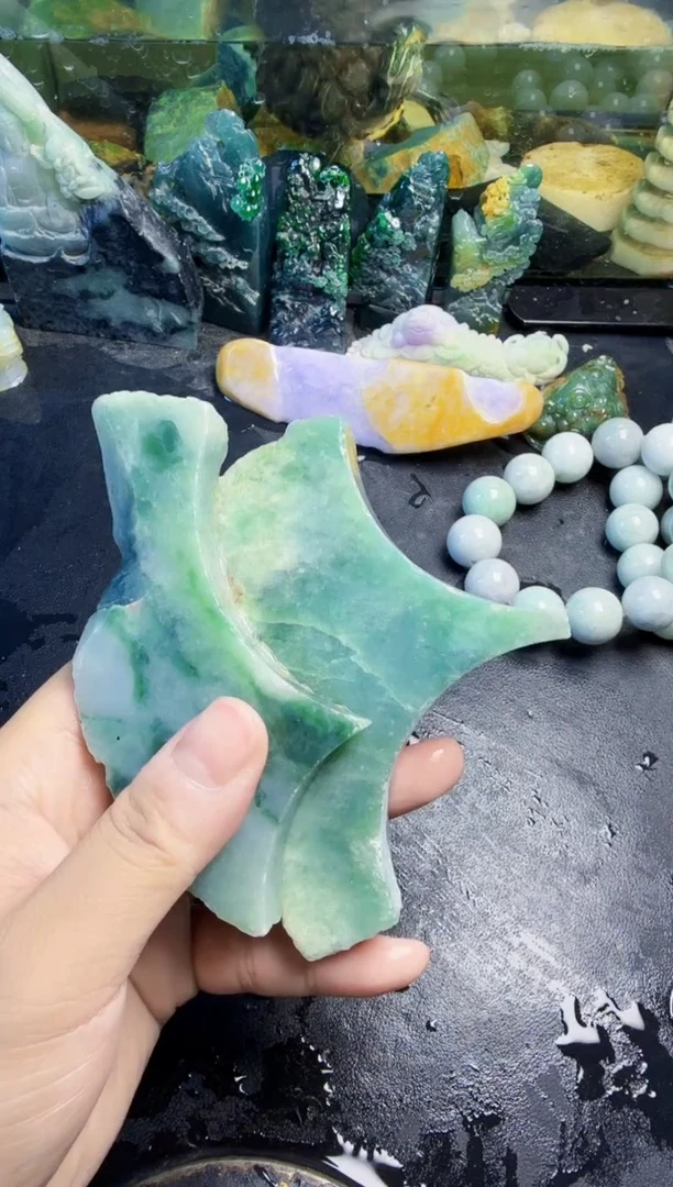 未镶嵌挂件翡翠天然翡翠081