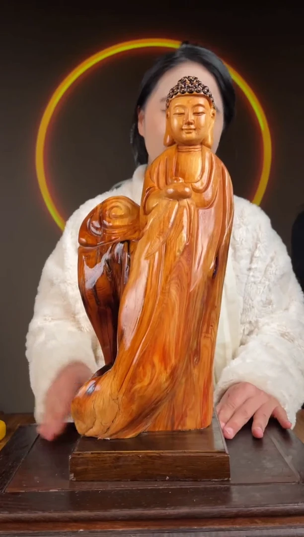 柏木（崖柏）手工摆件,先抢先得! 编号:115