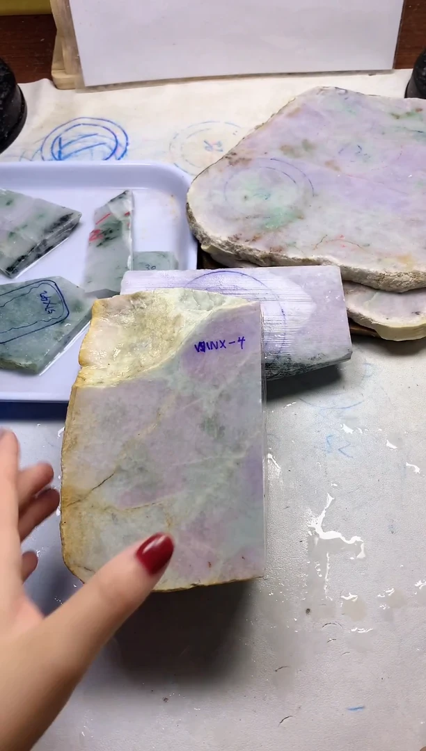 散珠翡翠翡翠玉石