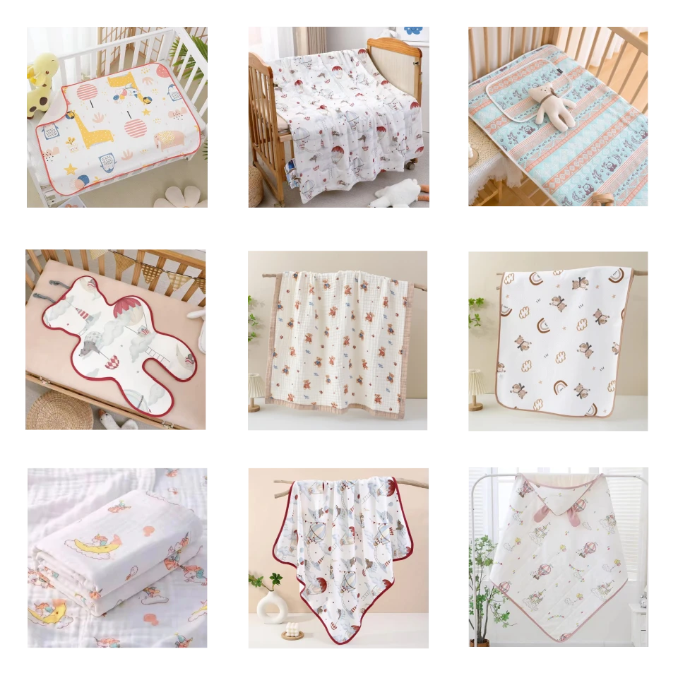 孤链接  新生儿 婴幼儿 宝宝 包巾 包单 随车巾 推车巾等用品