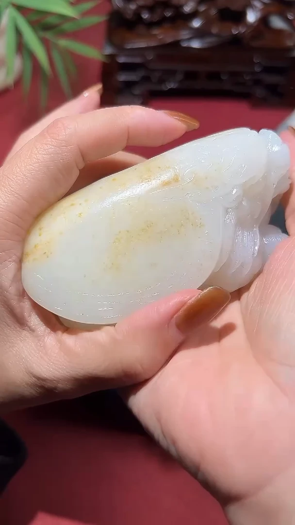 未镶嵌和田玉摆件和田玉龙龟摆件17