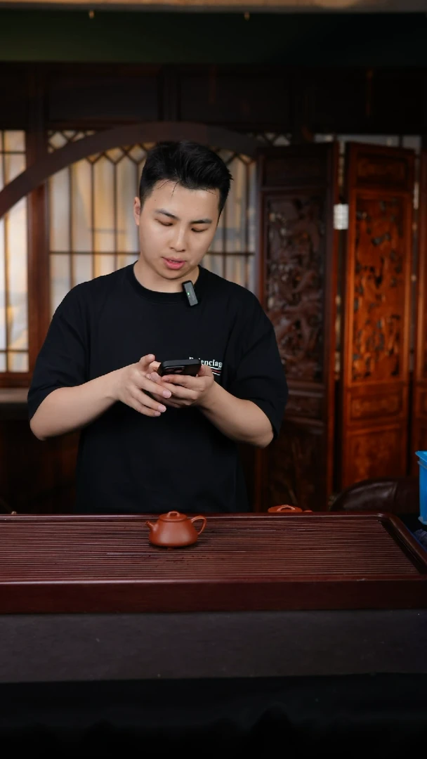 茶壶紫砂潘子茶器JM-YY17363心舟石瓢