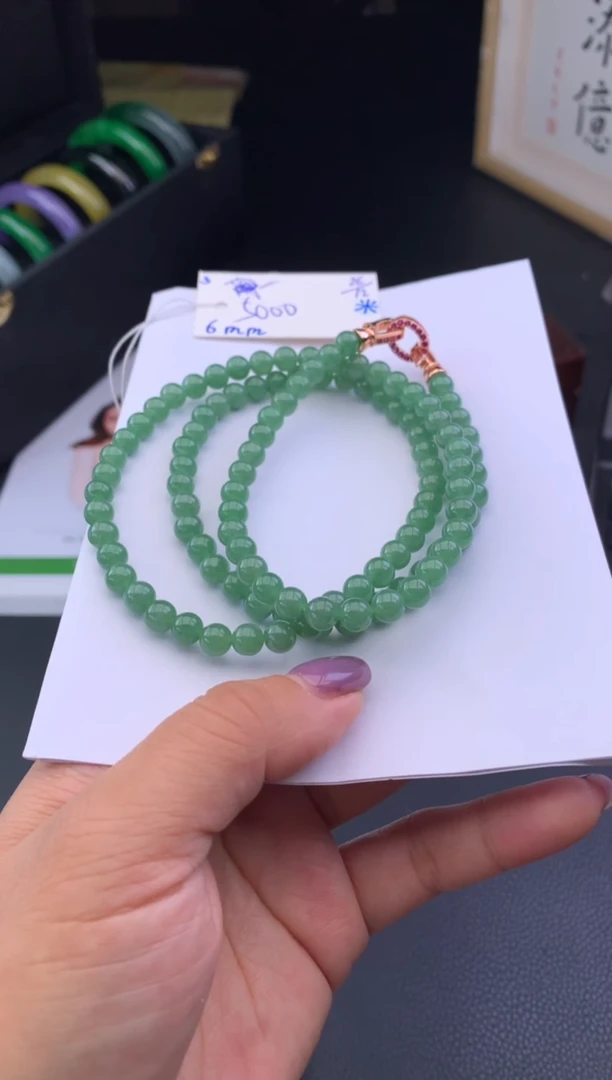 未镶嵌手串翡翠假一赔三 挂件