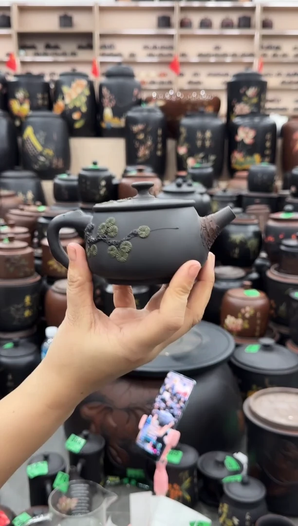 罐瑕疵无礼盒  910 迎客松汉瓦