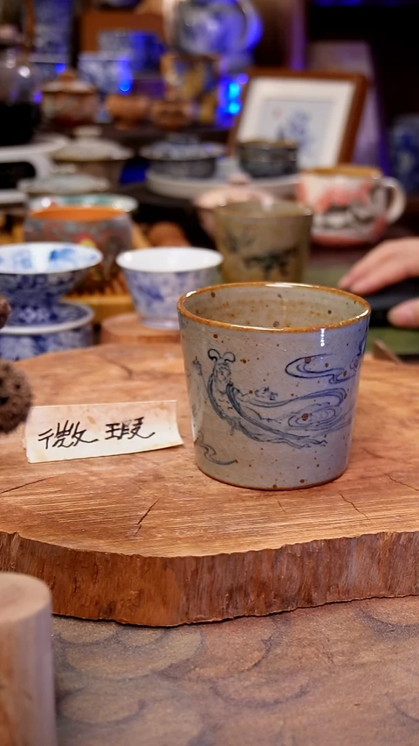 摆件飞天手工手绘手工手绘