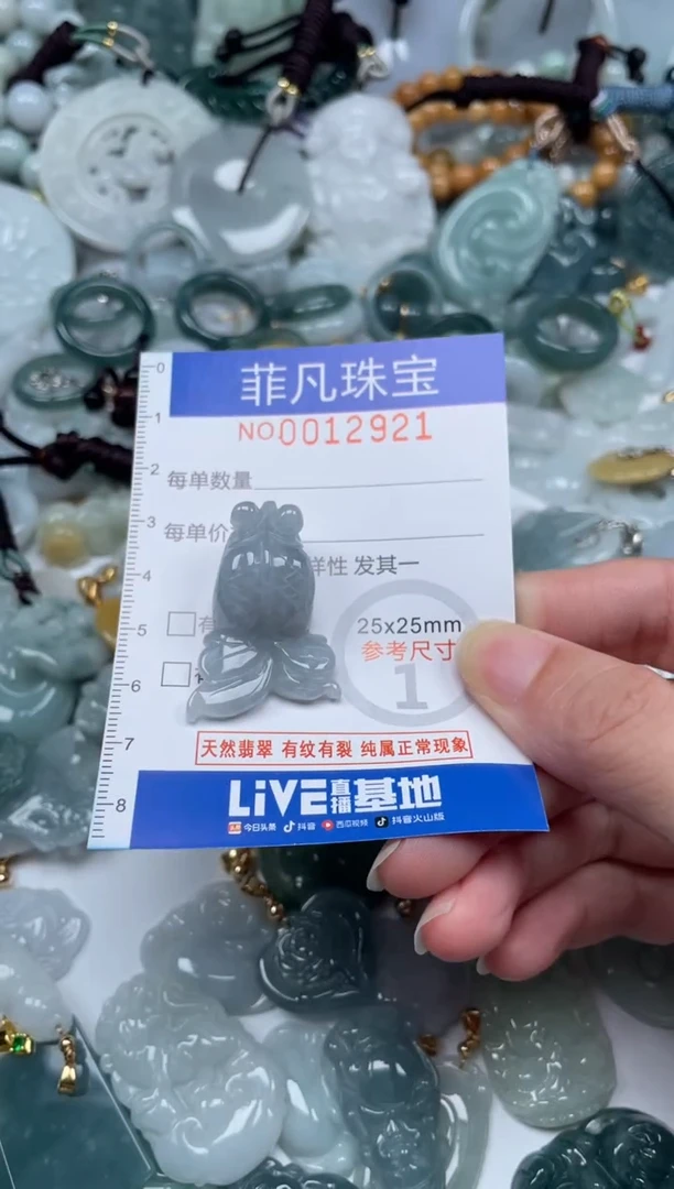 颈饰未镶嵌翡翠12921