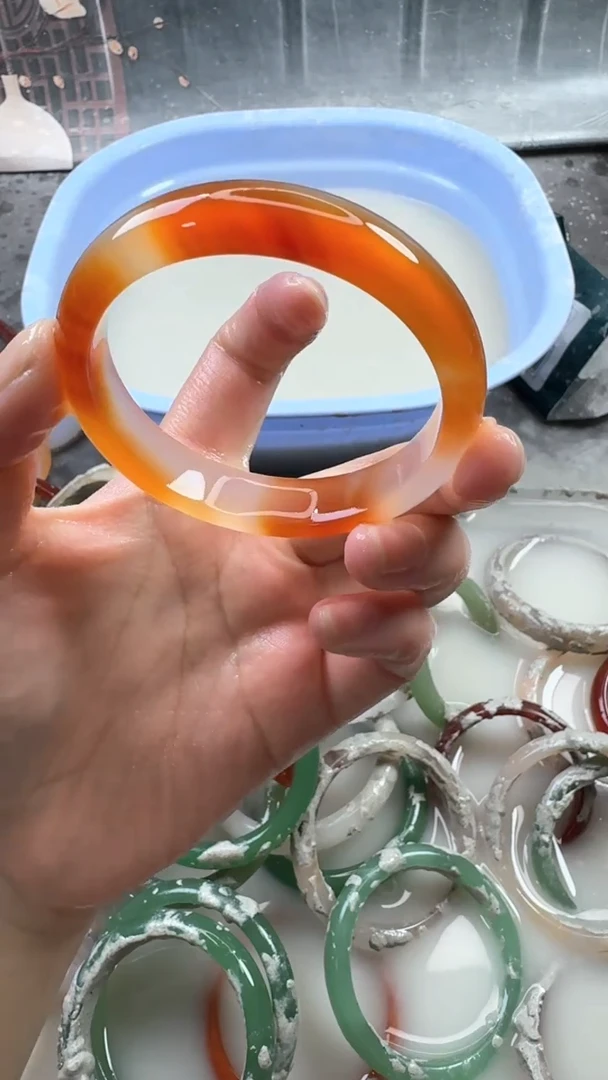 【闪购商品】玛瑙/玉髓手镯未镶嵌120