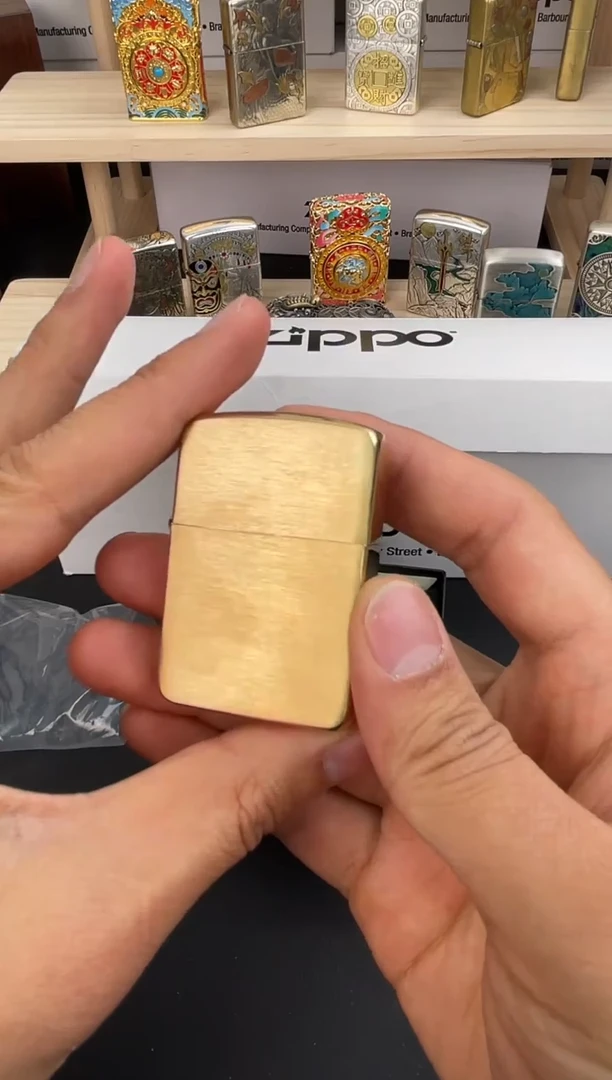 铜ZIPPO黄铜1941B