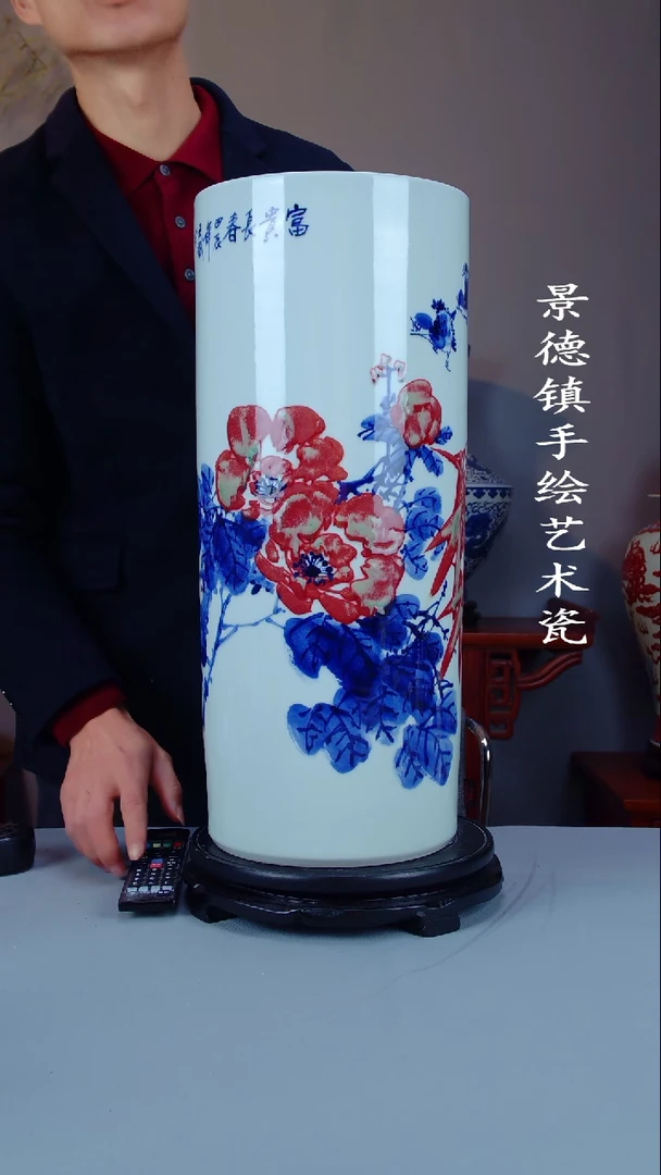 摆件景德镇手工手绘陶瓷39