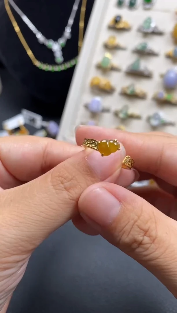 银S925镶嵌戒指翡翠111111