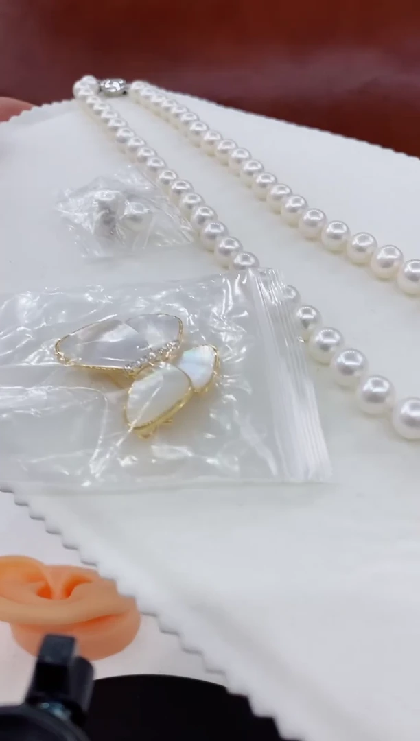 淡水珍珠未镶嵌套装70 8-9mm