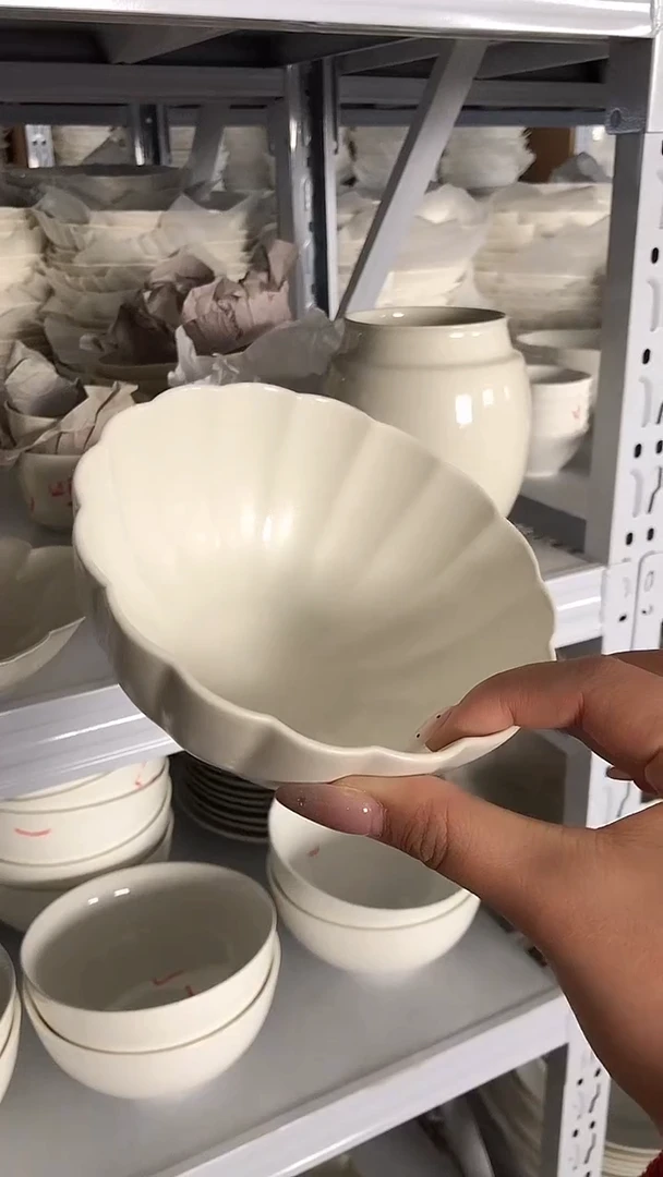 陶瓷家用高颜值秋日菊饭碗