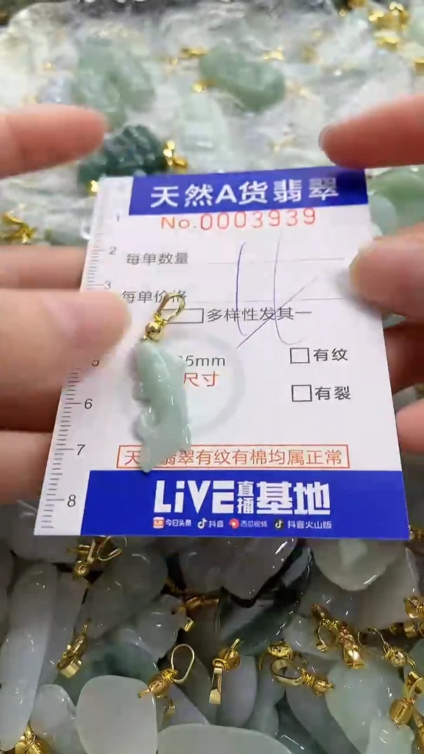 颈饰未镶嵌翡翠天然A货翡翠