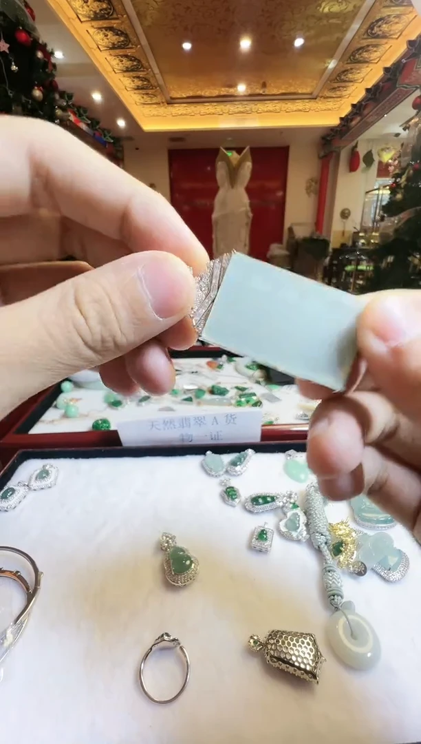 【闪购商品】翡翠吊坠(不含链)未镶嵌翡翠