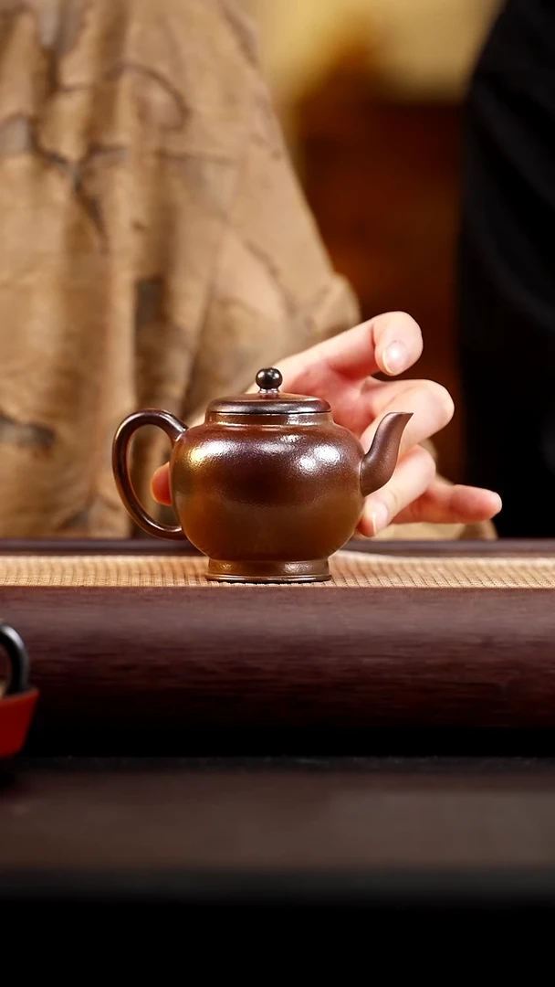 茶壶紫砂柴烧宫灯