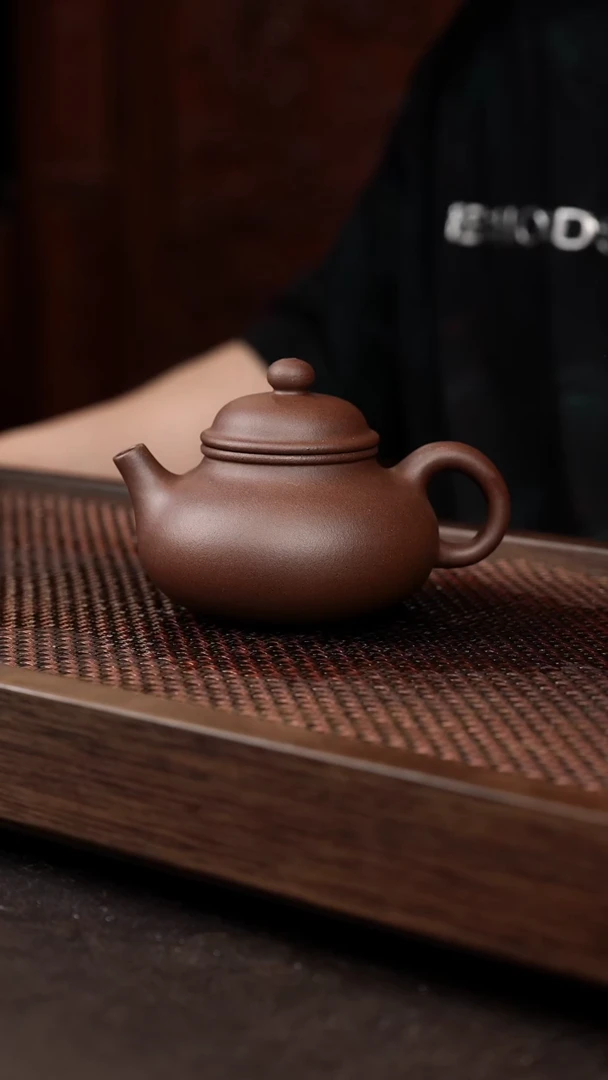 茶壶紫砂紫泥容天