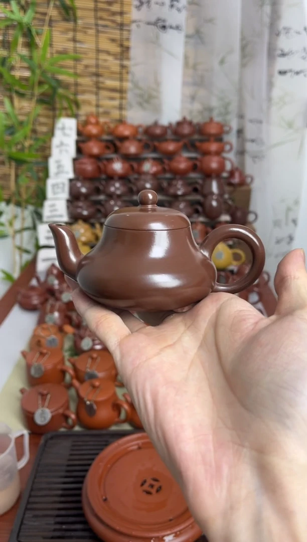 恋**季紫泥黑金刚君德壶手拉壶