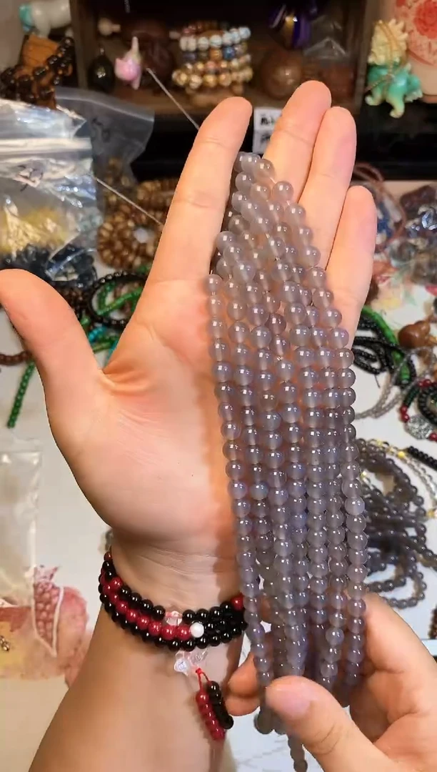 合金手链玛瑙/玉髓卡8+灰玛瑙半成品45颗左右