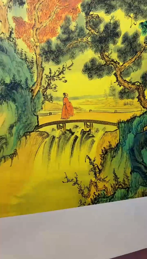 国画秦燕格国画手绘作品Y43