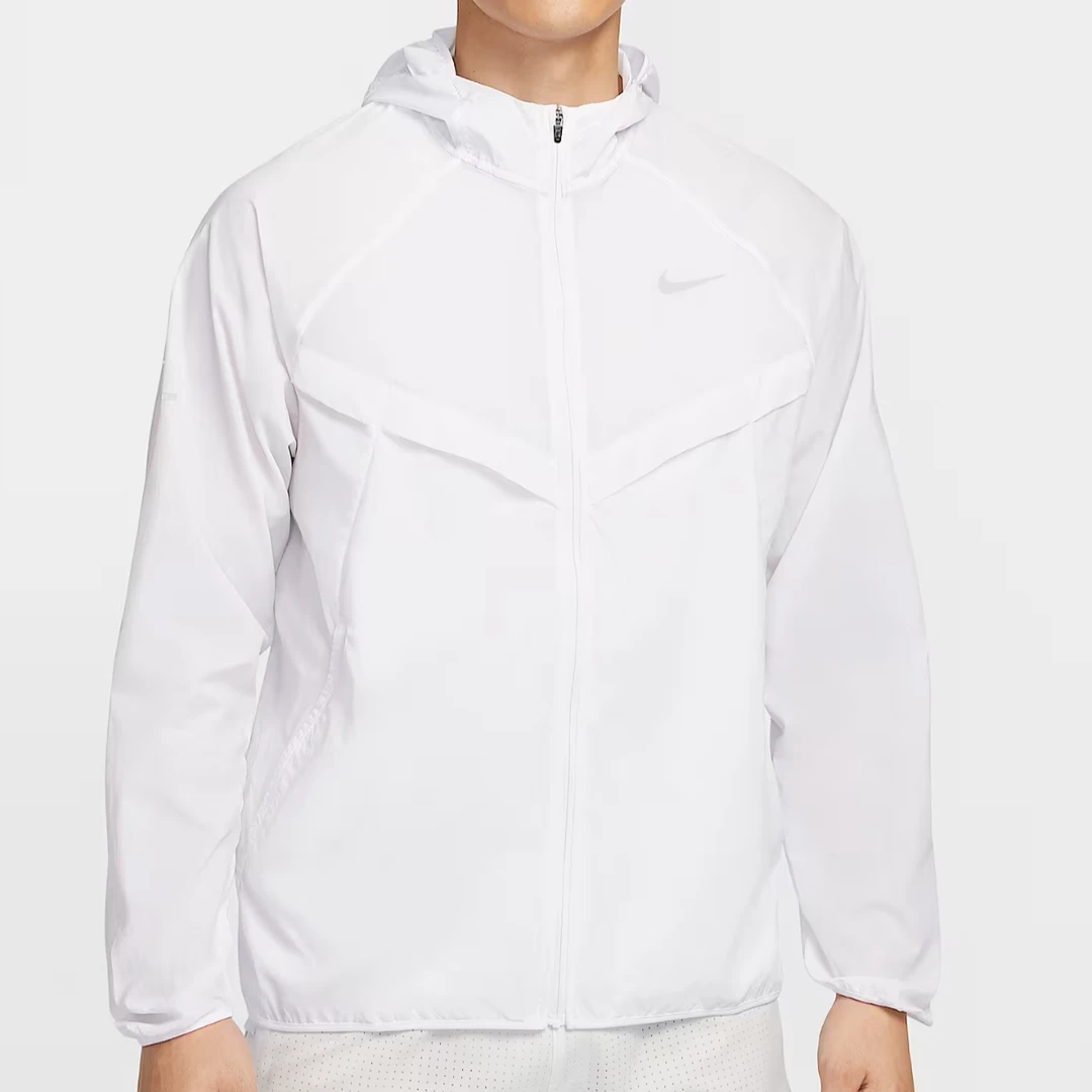 NIKE/耐克男子Stride Repel拒水跑步夹克防晒衣皮肤衣HV4549100